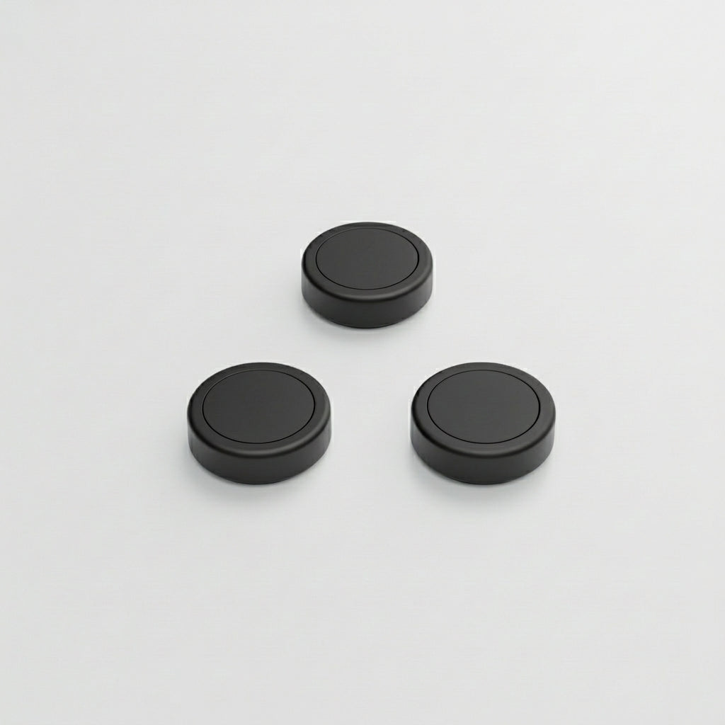 Flic Button | Three Pack | Black