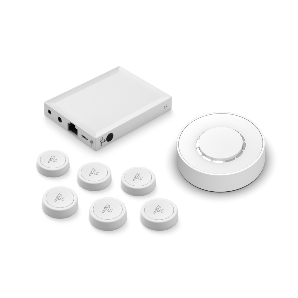 Flic | Pro Kit | Button White | Twist White