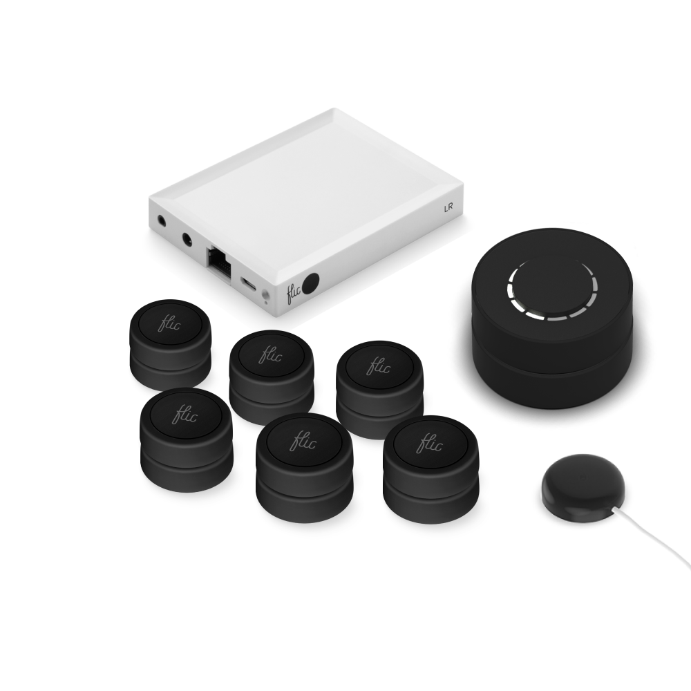 Flic | Mega Kit | Button Black | Twist Black