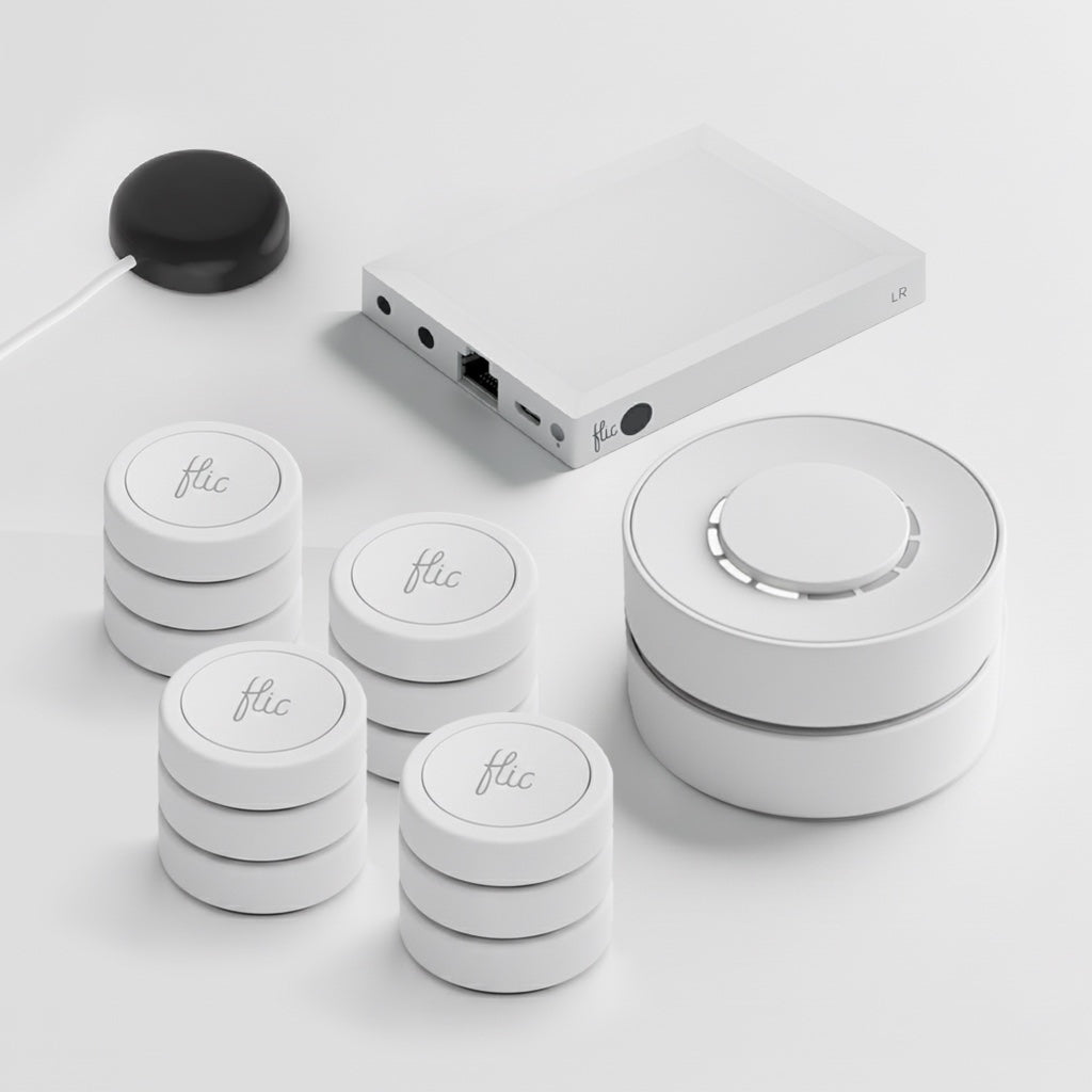 Flic | Mega Kit | Button White | Twist White