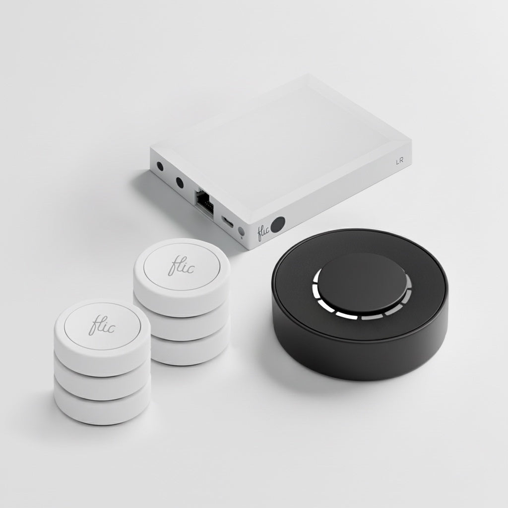 Flic | Pro Kit | Button White | Twist Black