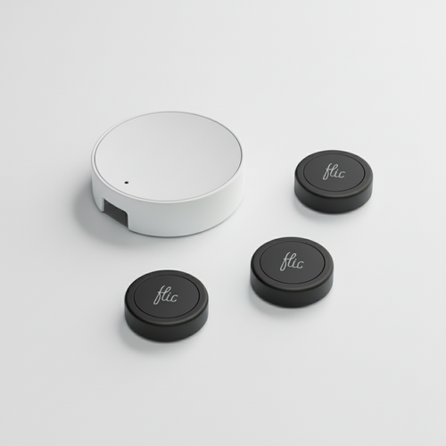 Flic Button | Starter Kit | Black