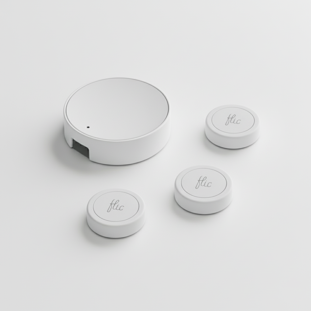 Flic Button | Starter Kit | White