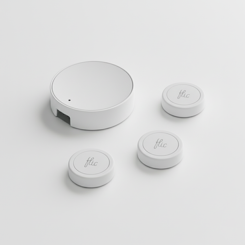 Flic Button | Starter Kit | White